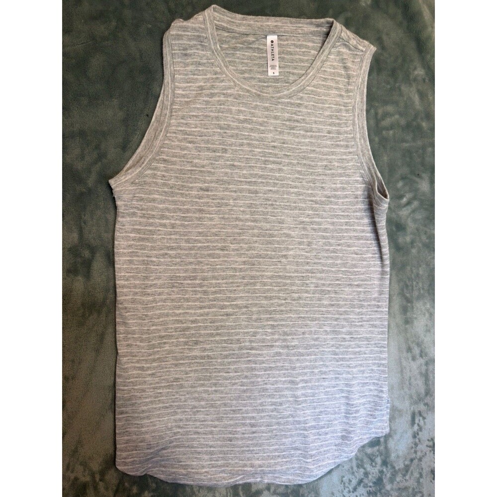 Athleta Women's Breezy Striped Sleeveless Tank Top